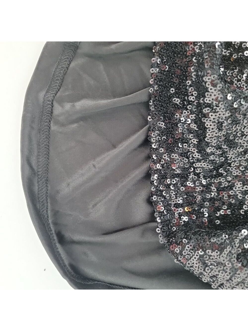 ⭐ Ophelia Roe Black Sequin Short Sleeve Top – Size S - Picture 8 of 12